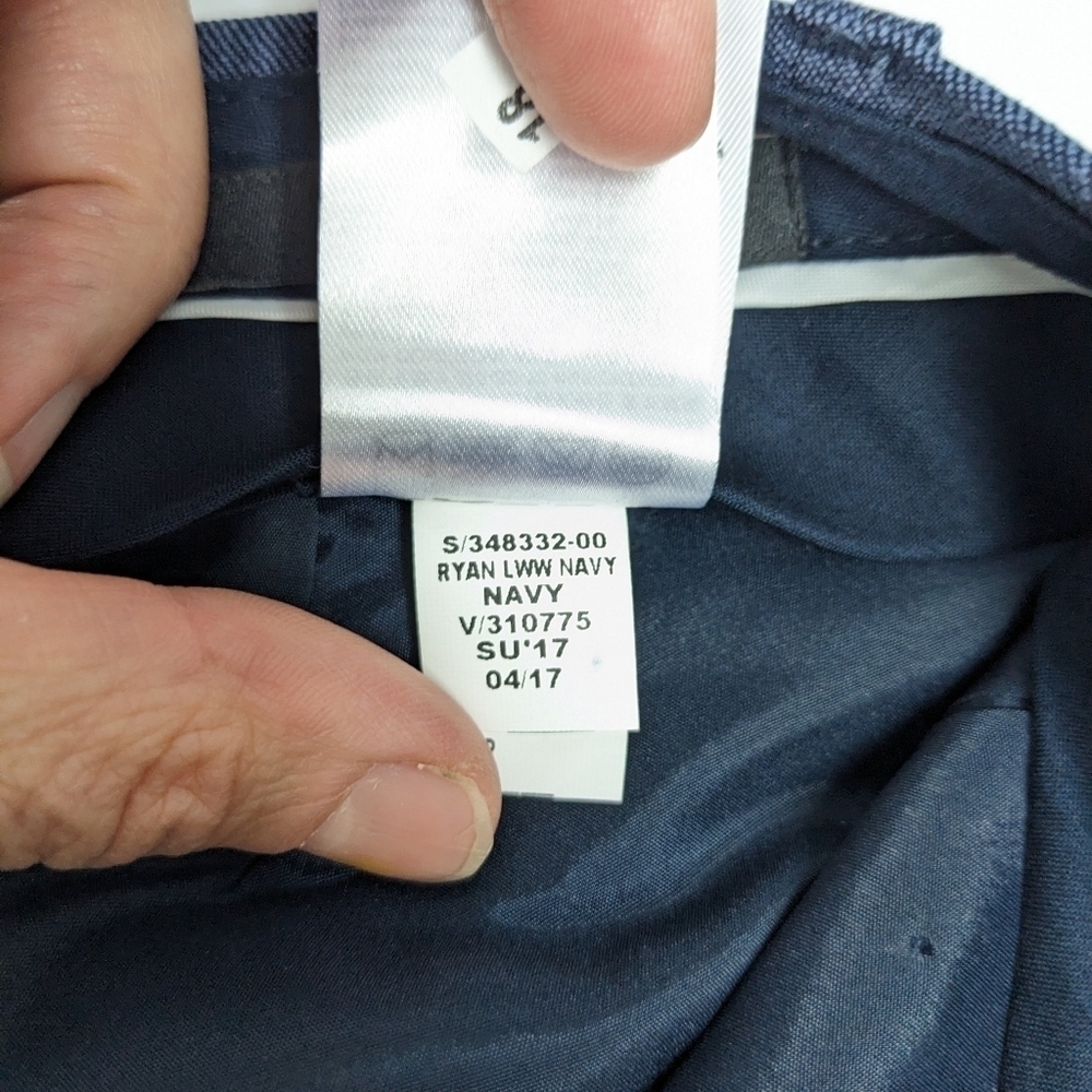 Banana Republic Ryan slim wool blend pants size 0P - Picture 13 of 14